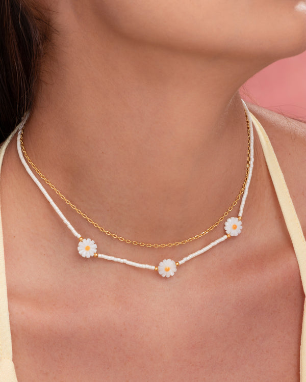 Collar Margaritas + Aretes