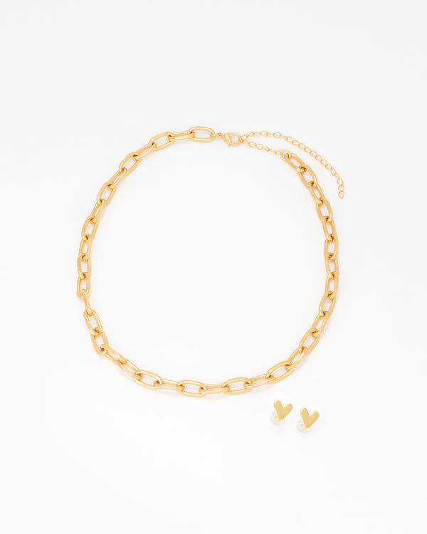Choker + Aretes