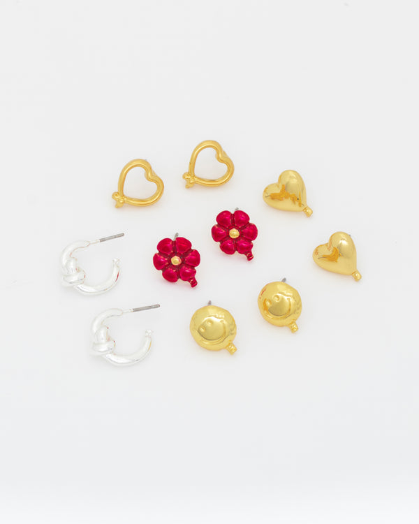 Set X5 Aretes Mini By Jose Y Cami