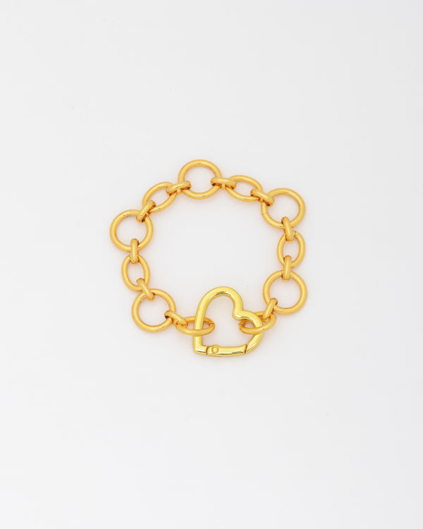 Pulsera Broche Corazón + Aretes By Jose Y Cami