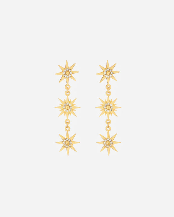 Aretes Estrellas Cristales X3