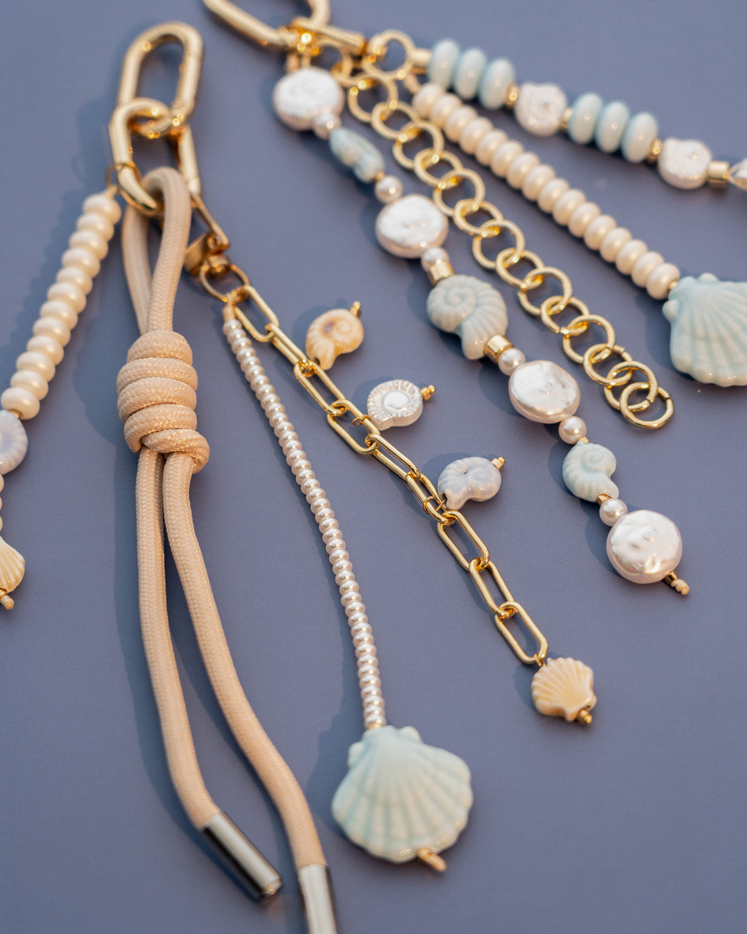 Bag Charm Concha Mar