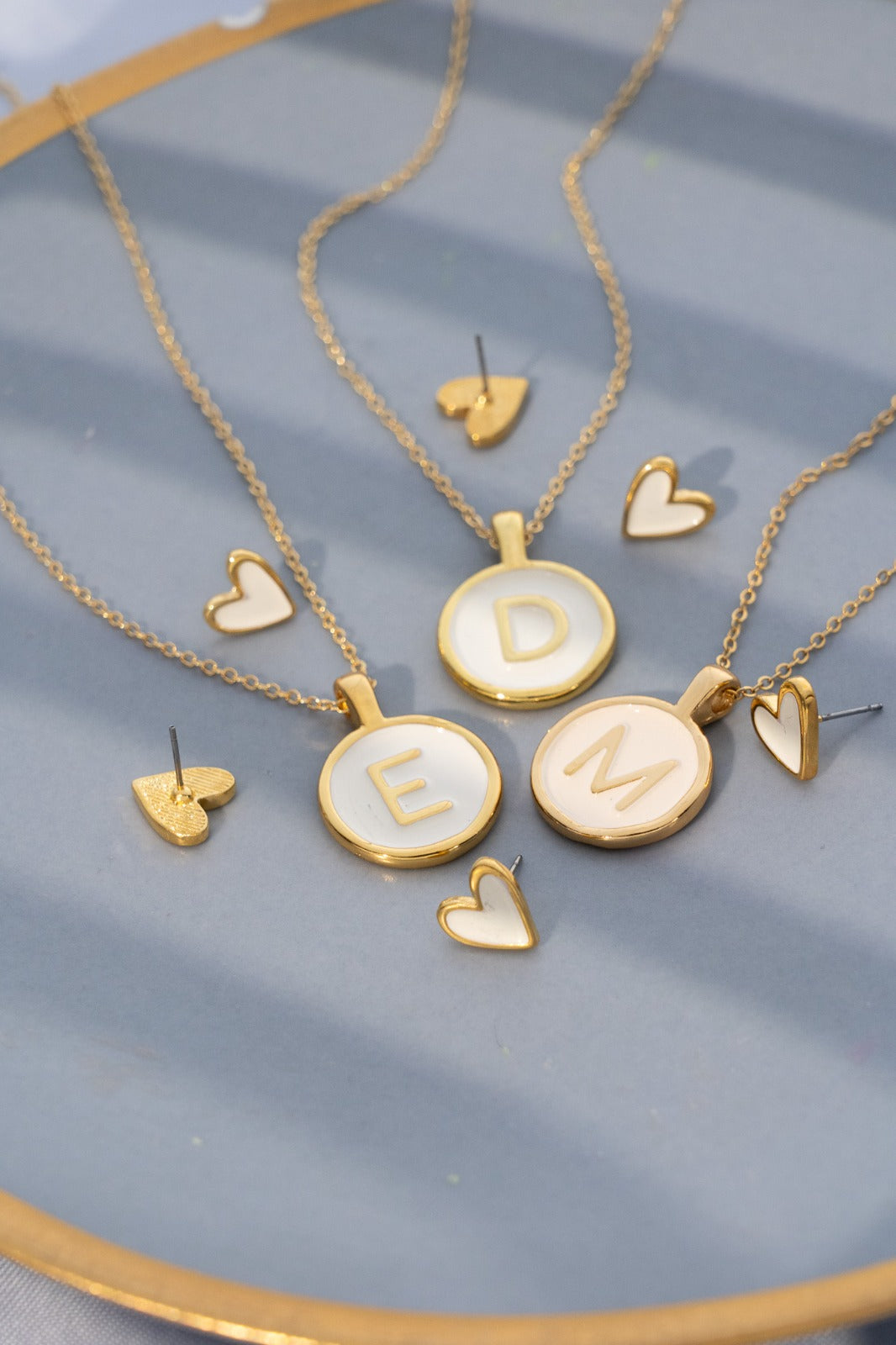 Cadena De Letras + Aretes