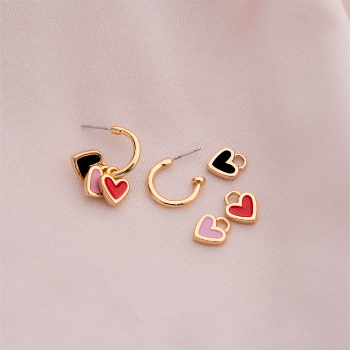 Candonga 4 en 1 Corazones-AVEMARIA-Joyas-accesorios